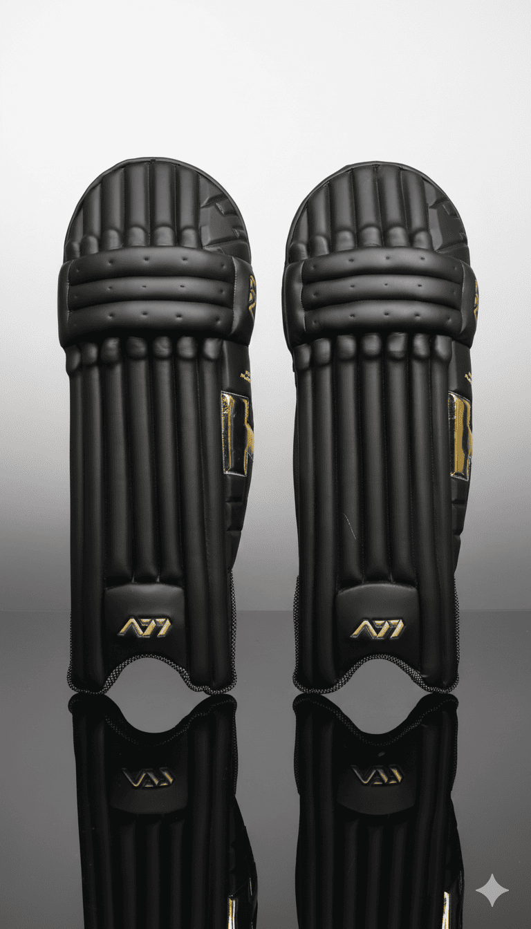 A77 | Cricket | Batting | Pads | Pro Player Black