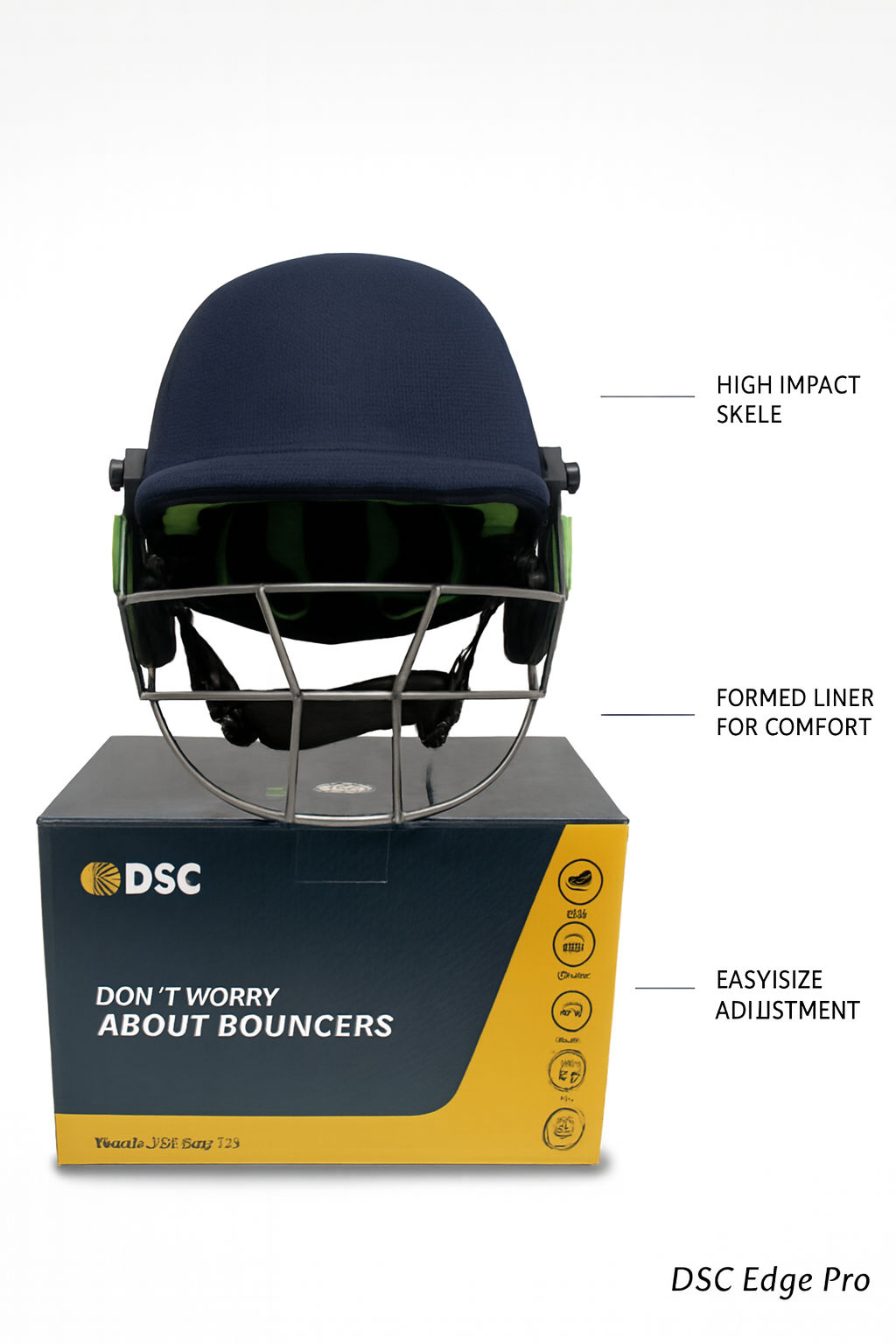 DSC | Edge | Pro | Cricket | Batting | Helmet
