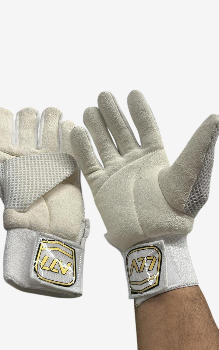A77 | Cricket | Keeping | Inner Gloves White