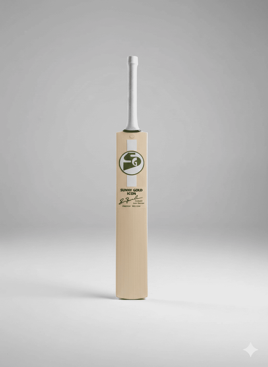 SG | Cricket | Leather | Bat | Sunny Gold Icon