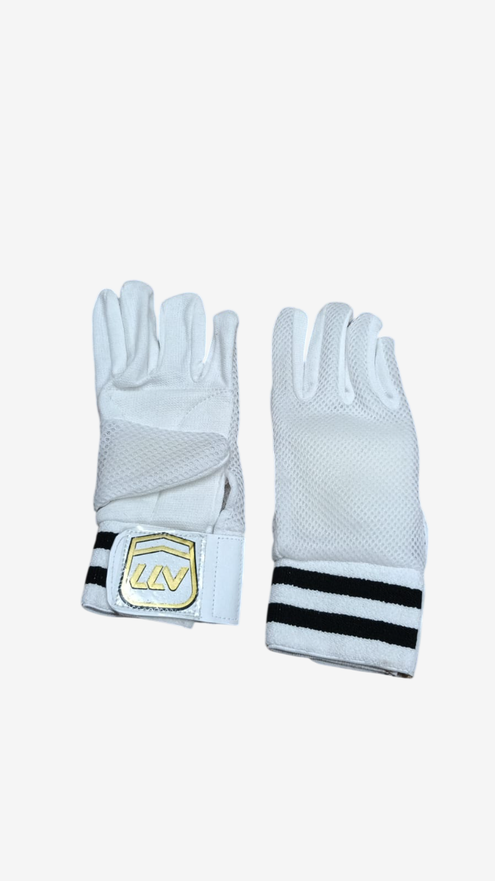 A77 Club White Wicket Keeping Inner Gloves