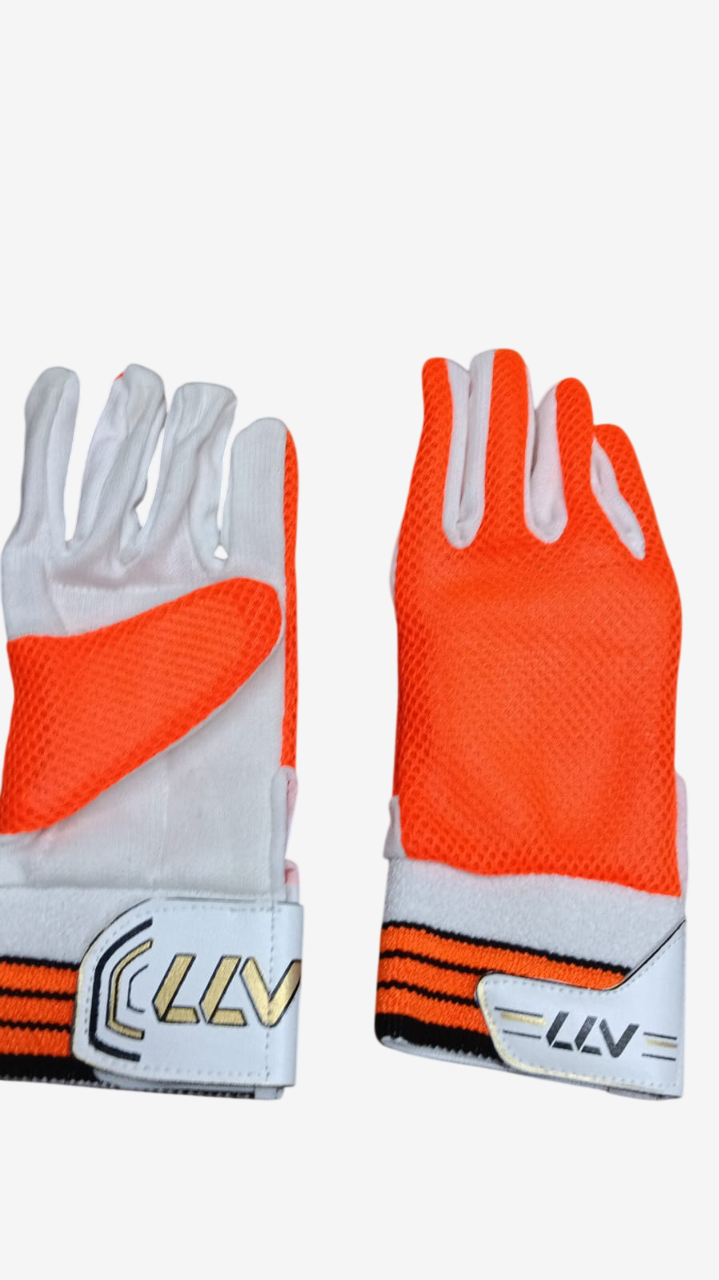 A77 Club Orange Wicket Keeping Inner Gloves