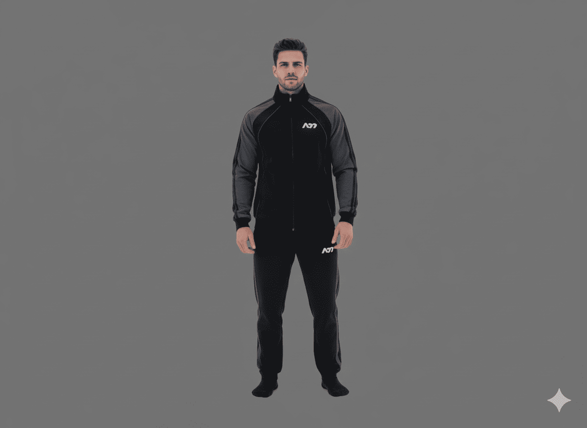A77 Sportswear Tracksuit Black