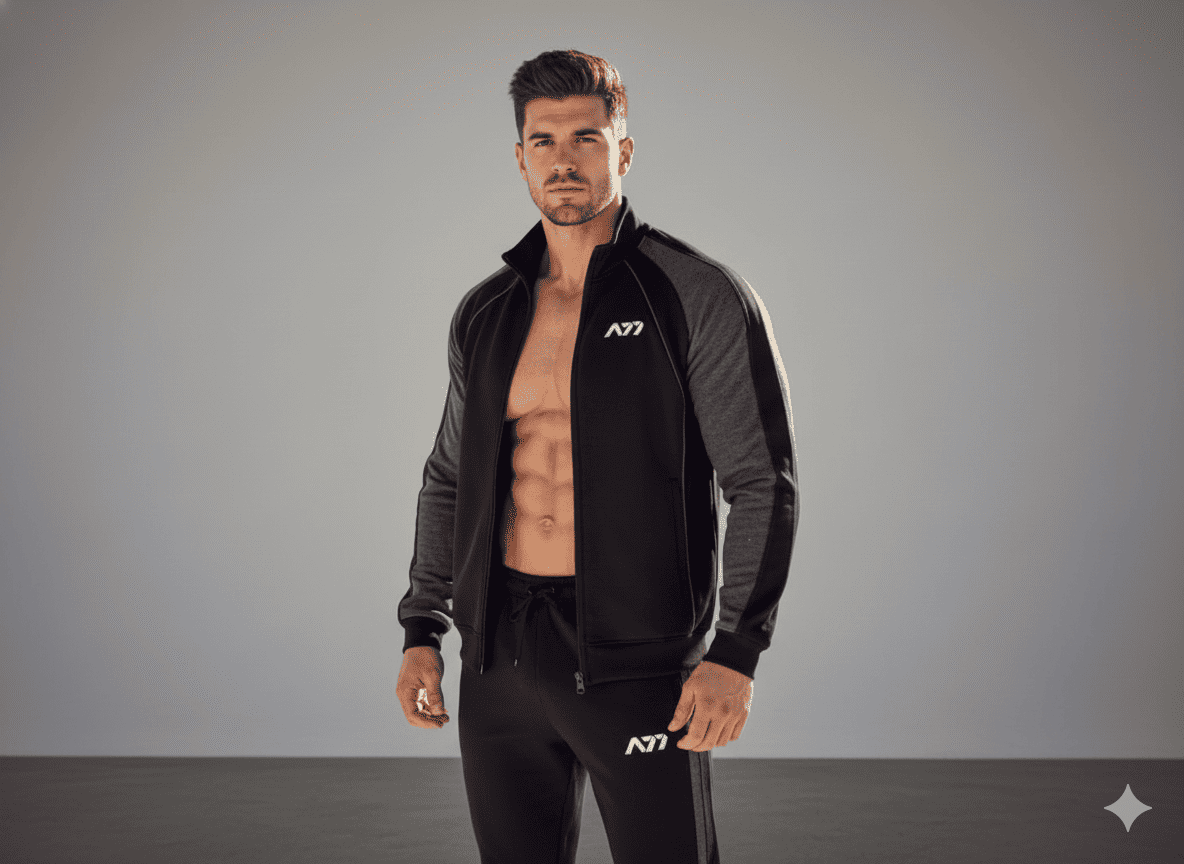 A77 Sportswear Tracksuit Black II