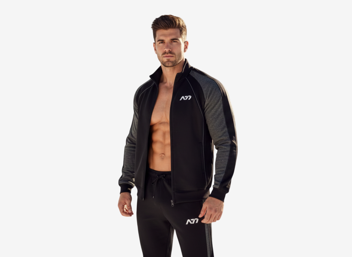 A77 Sportswear Tracksuit Black II