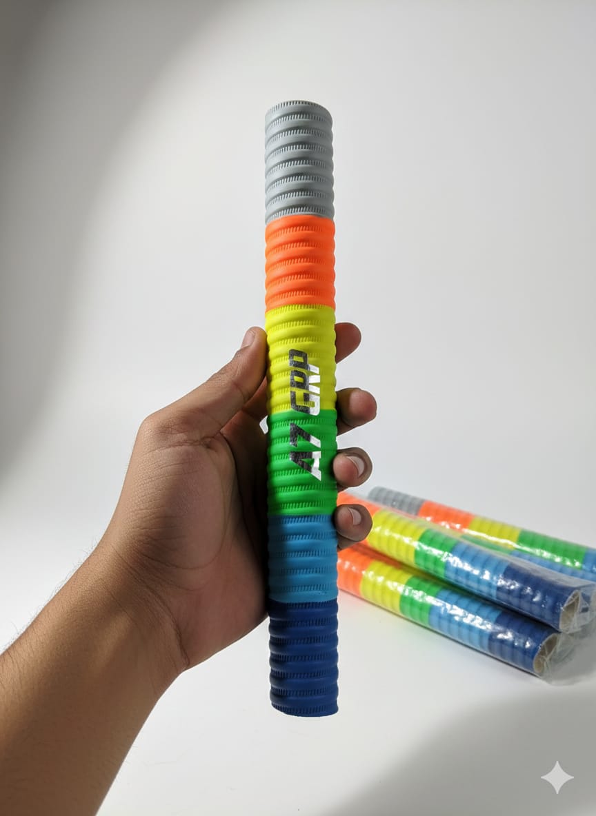 A77 Rainbow Cricket Bat Grip