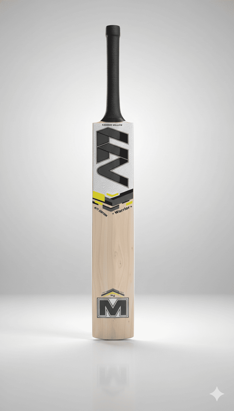A77 Junior Kashmir Willow Cricket Bat Warrior (Size 3–6)