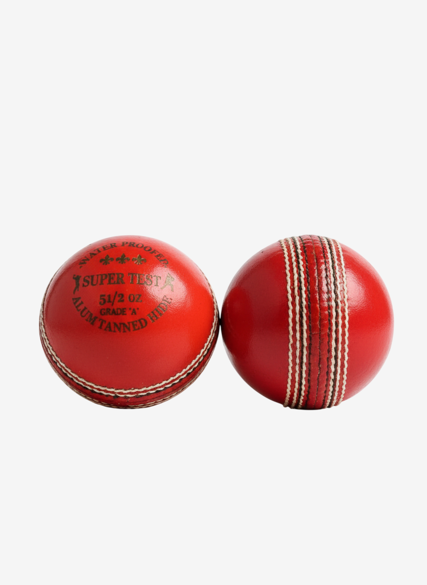 A77 Super Test Pink Leather Cricket Ball