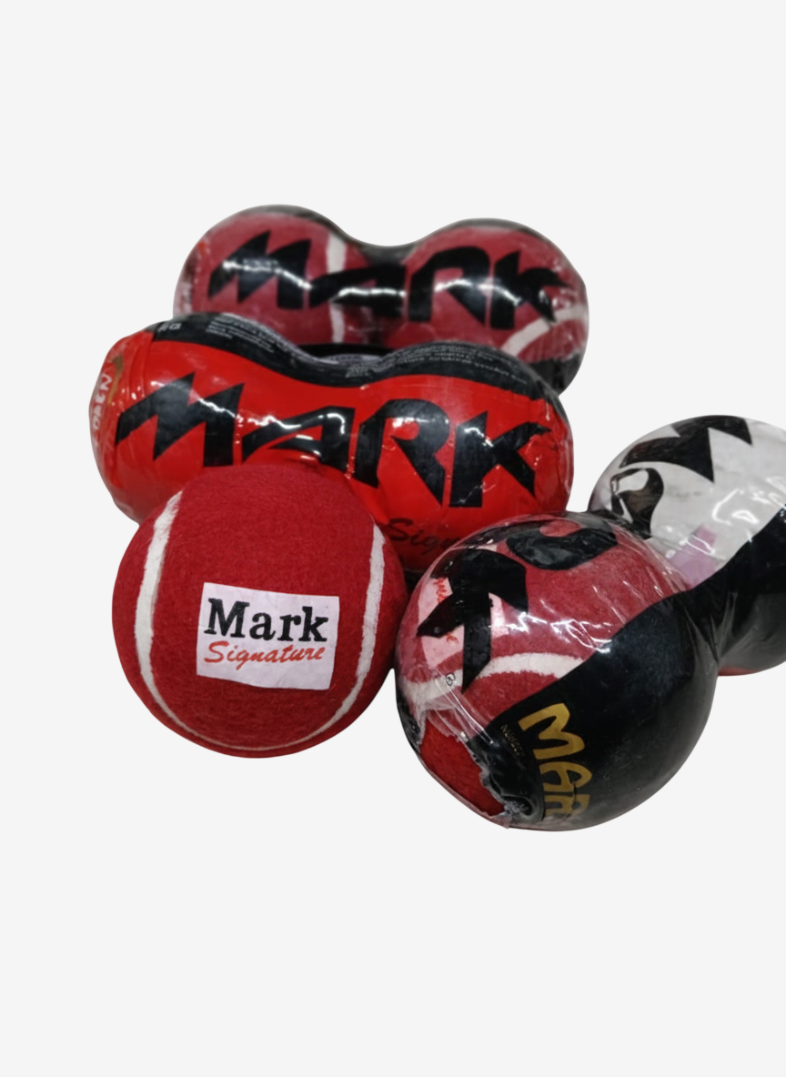 Mark Tennis Cricket Ball