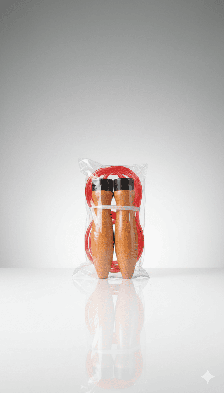 Jumping Rope with Wooden Handle