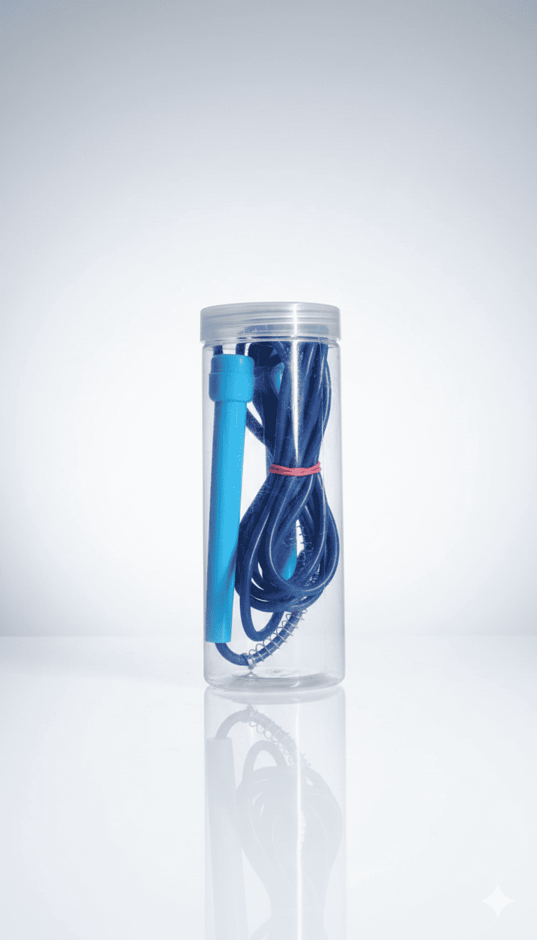 Jumping Rope Blue – Adjustable Speed Skipping Rope for Fitness & Cardio