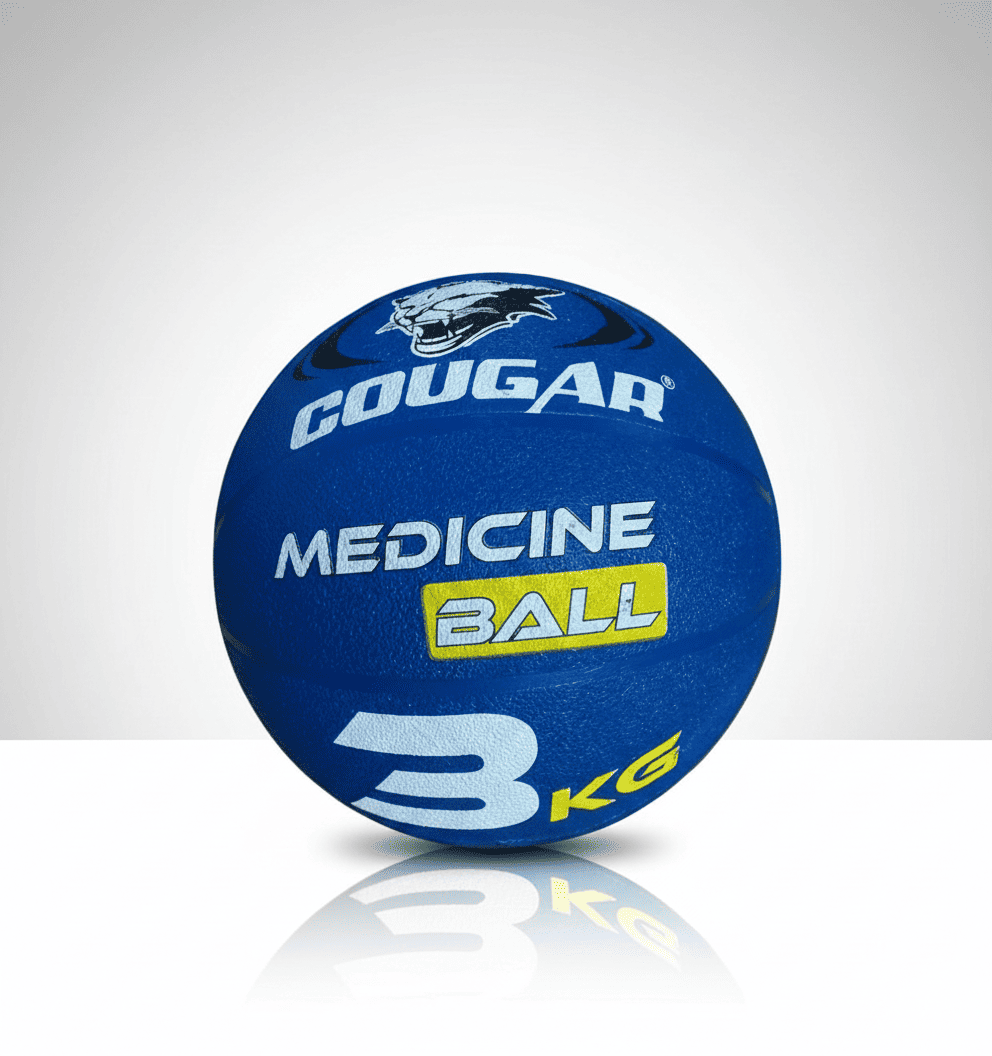 Medicine Ball 3 KG – Durable Weighted Ball for Strength & Core Training