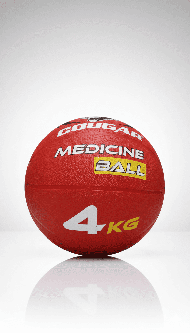 Medicine Ball 4 KG – Heavy-Duty Gym & Fitness Training Ball