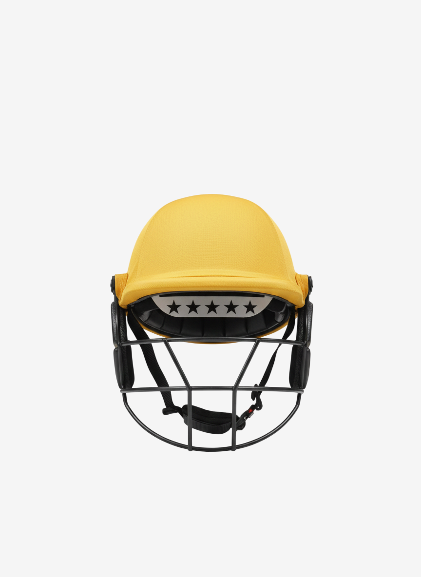 A77 Cricket Batting Helmet – IPL Golden Edition