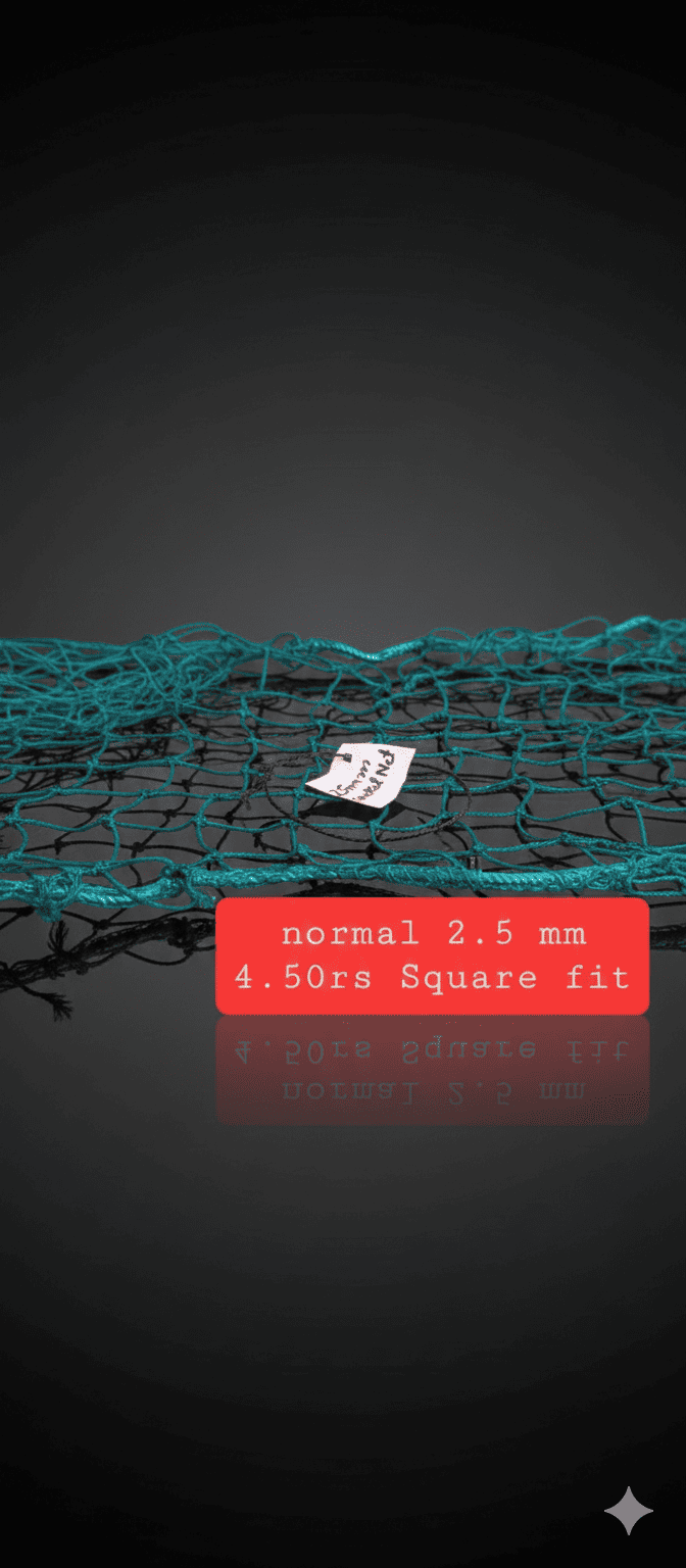 2.5 MM Cricket Net – Premium Practice Net for Indoor & Outdoor Use