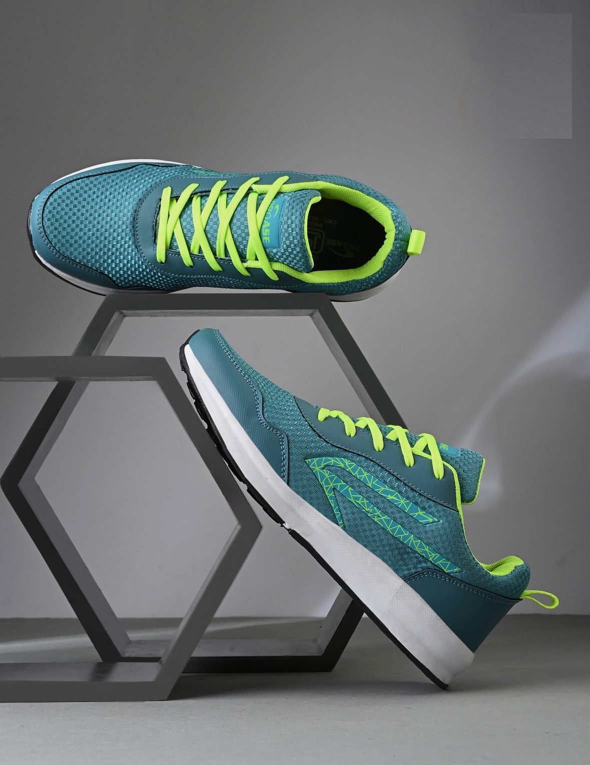 Pro Ase Running Shoes | Cricket | Fitness | Green