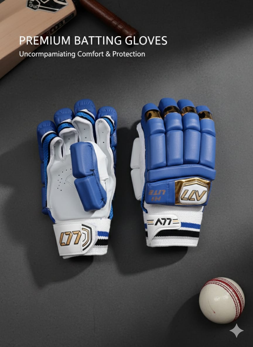 A77 | Cricket | Batting | Gloves | Hilite