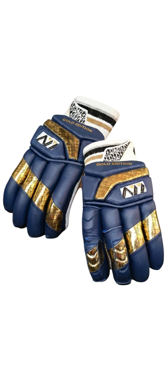 A77 | Cricket | Batting | Gloves | Gold Edition