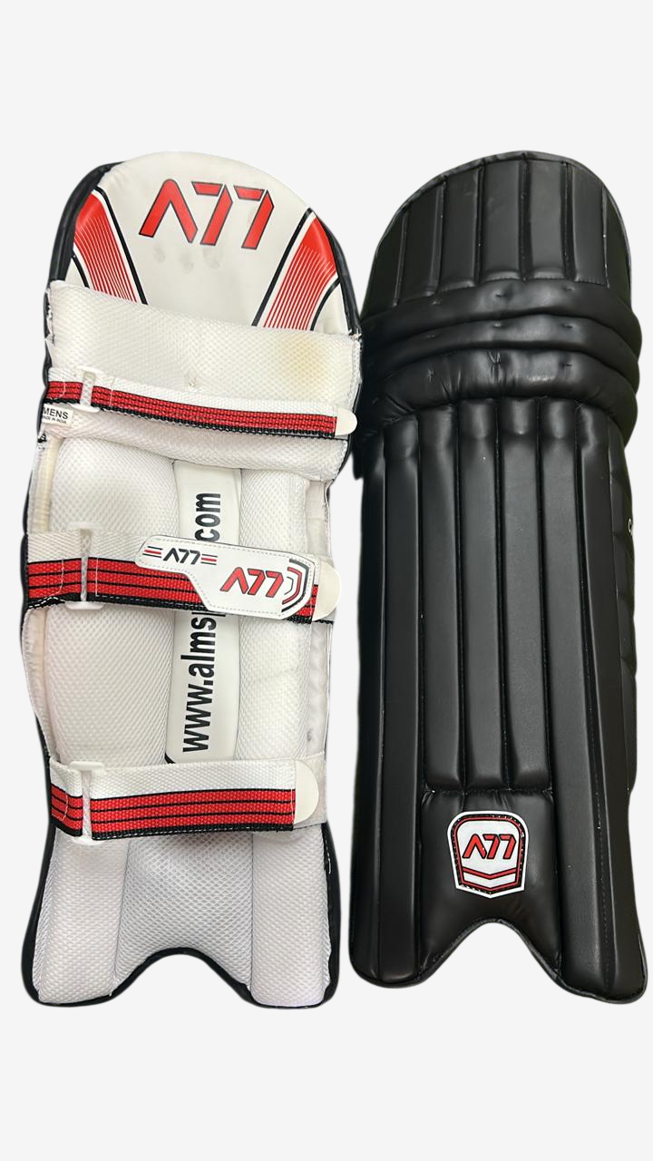 A77 | Cricket | Batting | Pads | Combrig Black