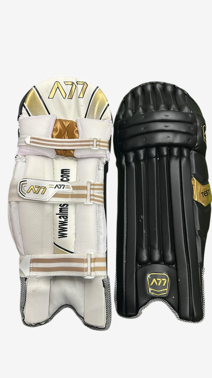A77 | Cricket | Batting | Pads | Test Black