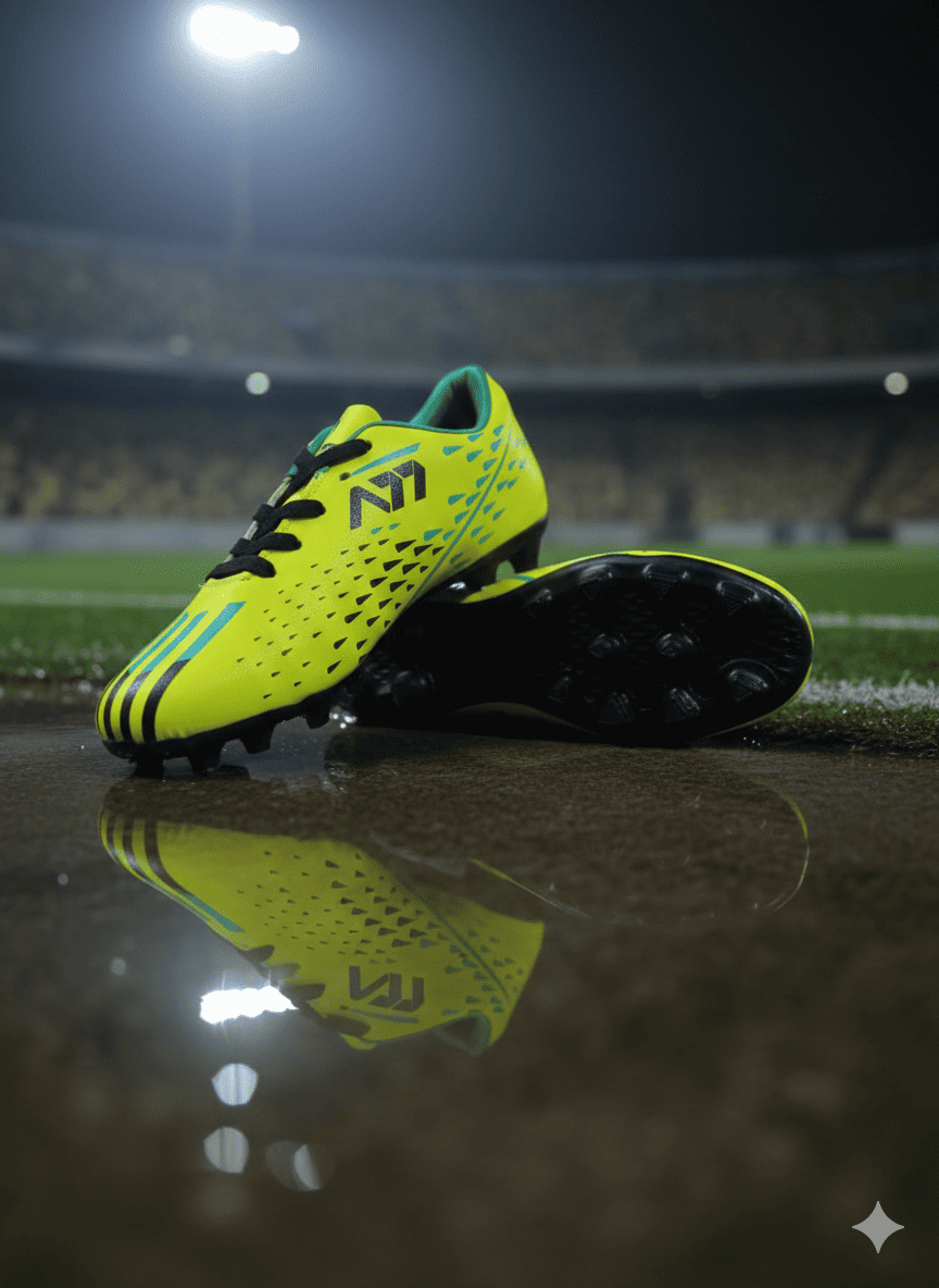 A77 | Football | Shoes | Studs Yellow