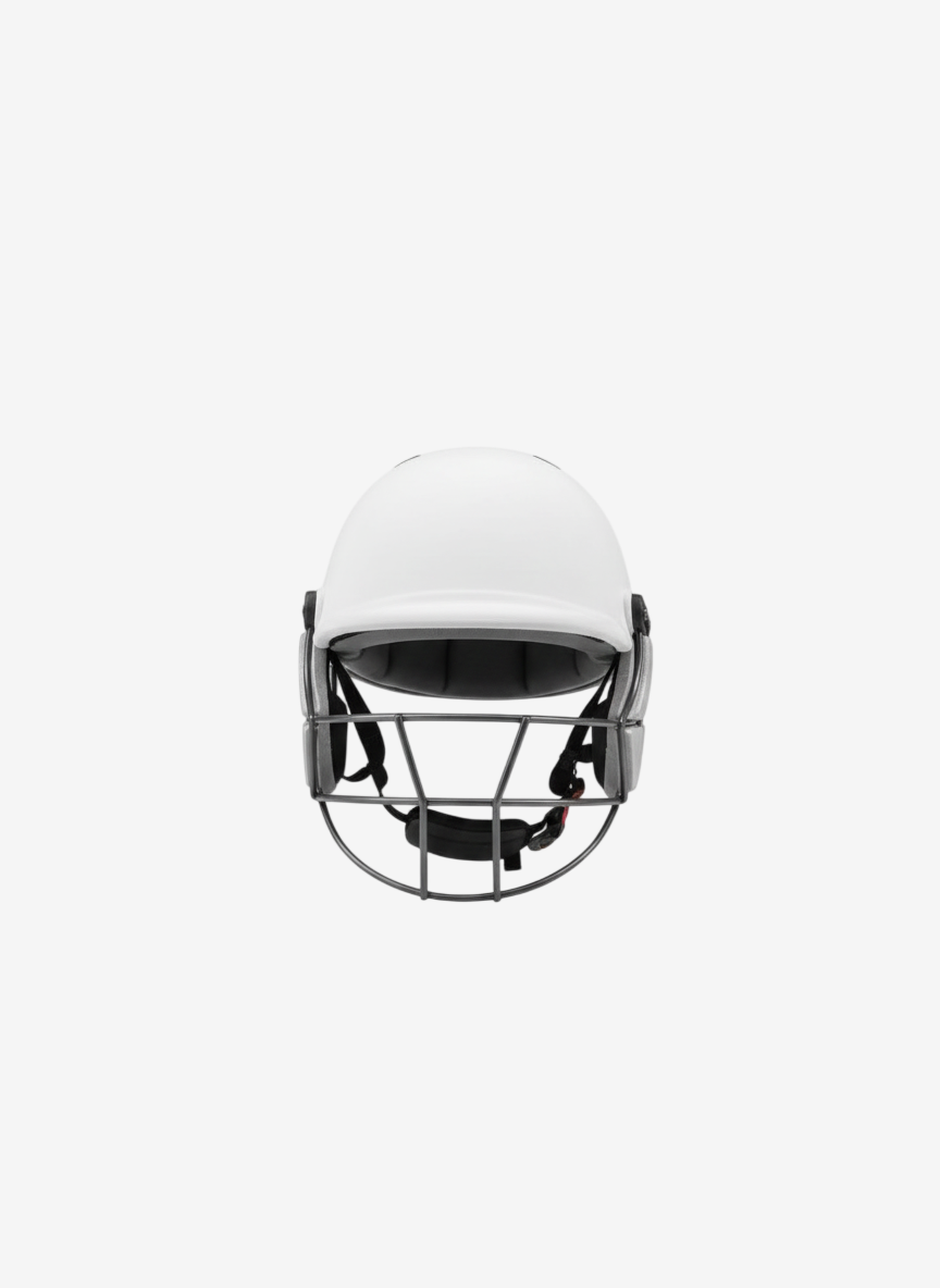 Cricket Batting Helmet – IPL Style | White